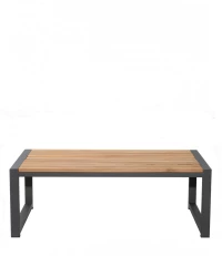 Falcon/T2-L-Teak Table - Μέταλλο - 114.5x67x40 cm