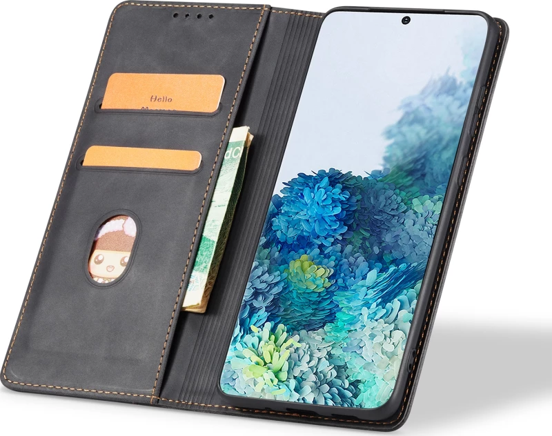 Bodycell Θήκη - Πορτοφόλι Xiaomi Redmi Note 9S / 9 Pro / 9 Pro Max - Black (5206015059728)