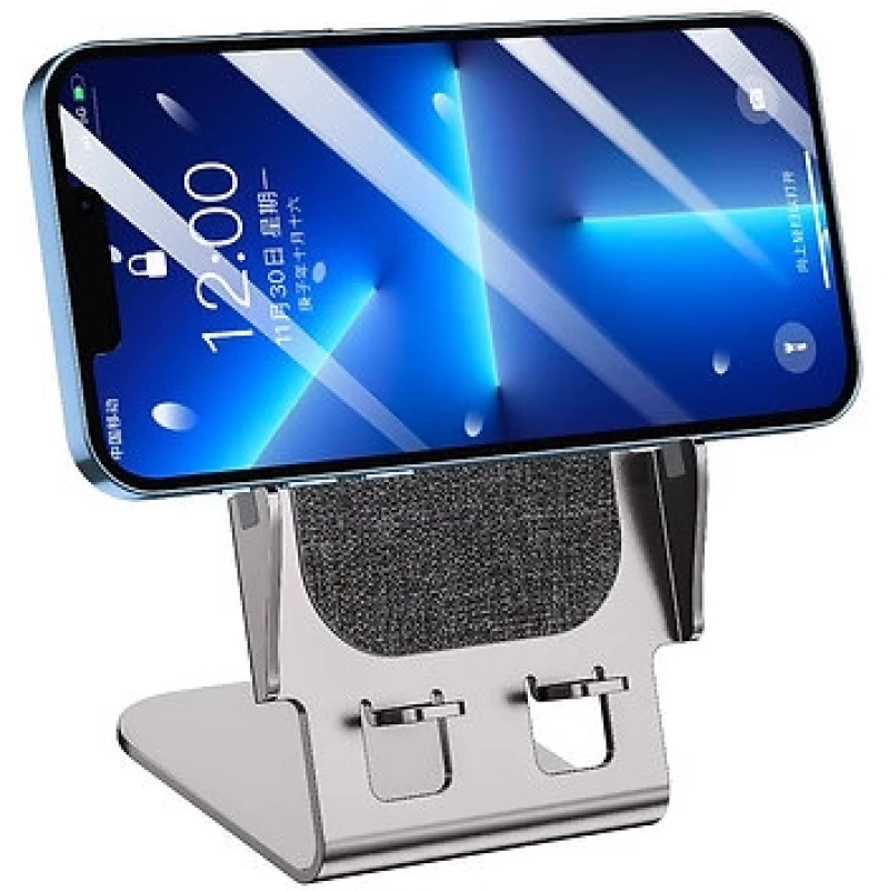 Veger Y53 Βάση Αλουμινίου Ασύρματης Φόρτισης Qi - 15W - Grey (6970453555638)