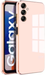 Bodycell Gold Plated - Θήκη Σιλικόνης Samsung Galaxy M34 5G - Pink (5206015074097)