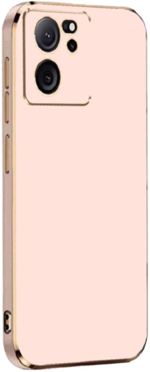 Bodycell Gold Plated - Θήκη Σιλικόνης Xiaomi 13T / 13T Pro / Redmi K60 Ultra - Pink (5206015074295)