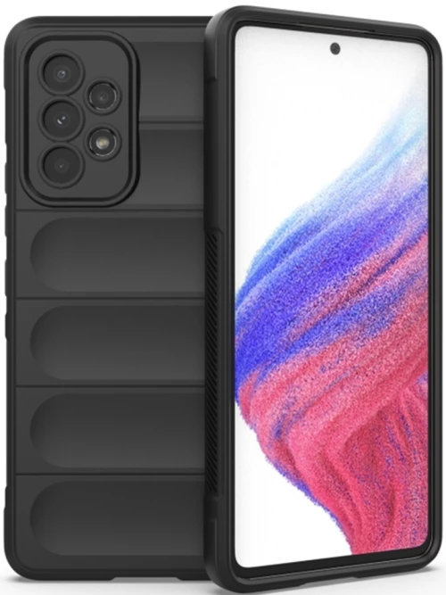 Techsuit Magic Shield - Θήκη Σιλικόνης Samsung Galaxy A53 5G - Black (5949419118607)