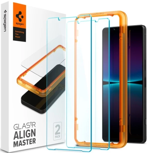 Αντιχαρακτικό Γυάλινο Tempered Glass - Sony Xperia 1 VI - Spigen GLAS.tR ALIGNmaster - Clear - 2 Τεμάχια (AGL08271)