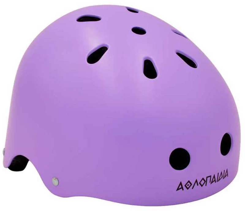 ΠΑΙΔΙΚΟ ΑΓΩΝΙΣΤΙΚΟ ΚΡΑΝΟΣ ΡΥΘΜΙΖΟΜΕΝΟ SMALL/MEDIUM 55-59 εκ. ΠΑΣΤΕΛ ΛΙΛΑ (#003.10015/PL/S)