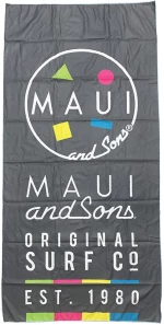 ΠΕΤΣΕΤΑ ΘΑΛΑΣΣΗΣ MAUI & SONS ORIGINAL SURF MICROFIBER 90X180 εκ. ΣΕ ΑΔΙΑΒΡΟΧΗ ΘΗΚΗ (#4952)