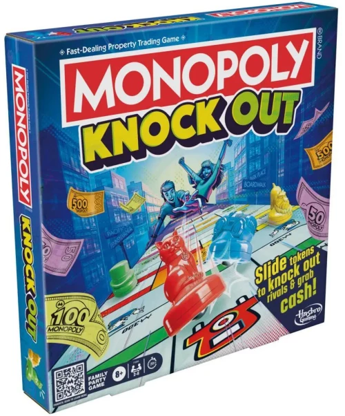 ΕΠΙΤΡΑΠΕΖΙΟ ΠΑΙΧΝΙΔΙ MONOPOLY KNOCKOUT (#F8995)