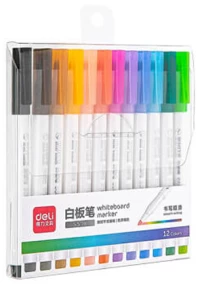 DELI ΜΑΡΚΑΔΟΡΟΙ ΠΙΝΑΚΑ 1mm 12 ΧΡΩΜΑΤΑ (#231.904706)