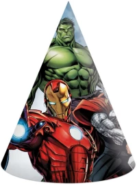 FSC ΧΑΡΤΙΝΑ ΚΑΠΕΛΑ AVENGERS INFINITY STONES 6 τεμ. (#93955)