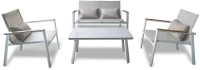 Aspen-2/Anthracite Lounge Set - Αλουμίνιο