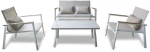 Aspen-2/Anthracite Lounge Set - Αλουμίνιο