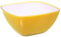 Μπωλ polysterin κίτρινο  14x14x6,6