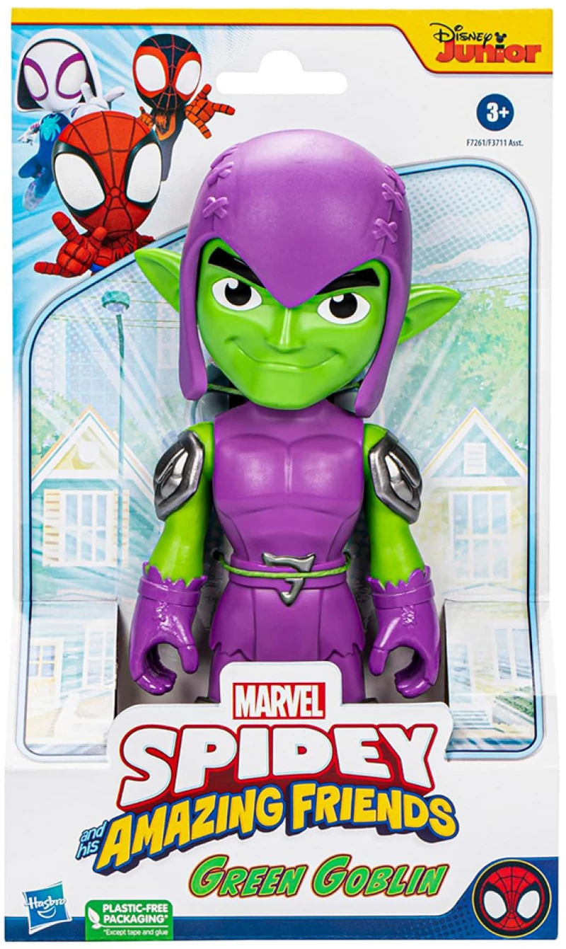 SPIDERMAN MARVEL SPIDEY AND HIS AMAZING FRIENDS SUPERSIZED GREEN GOBLIN (#F7261)