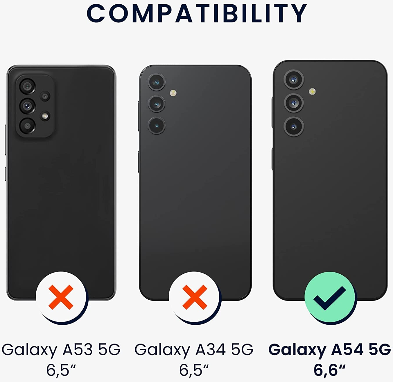 KWmobile Soft Flexible Rubber Cover - Θήκη Σιλικόνης Samsung Galaxy A54 με Πλαίσιο Κάμερας - Caribbean Blue (60795.224)