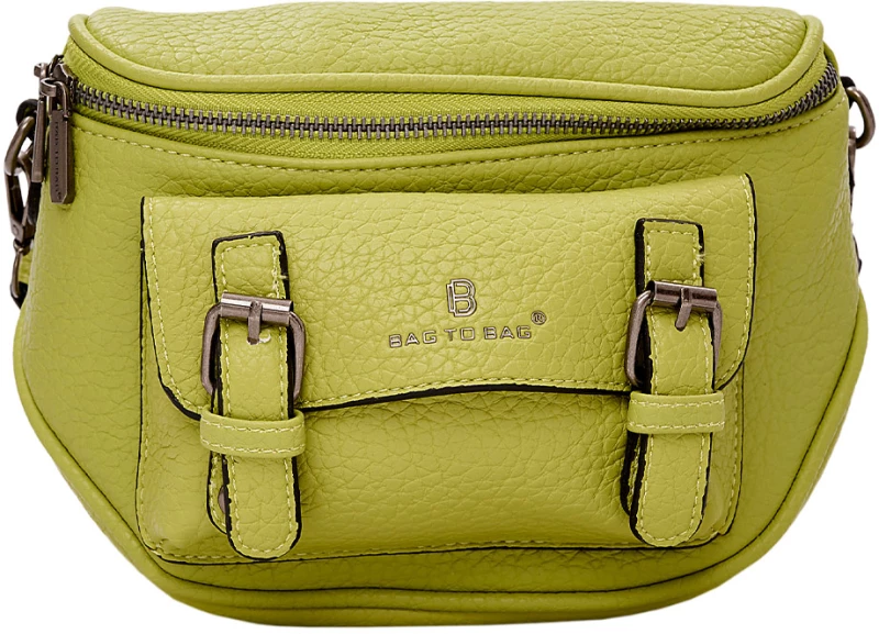 Τσαντάκι μέσης  P-6136 - Ανοιχτό Πράσινο Bag to Bag