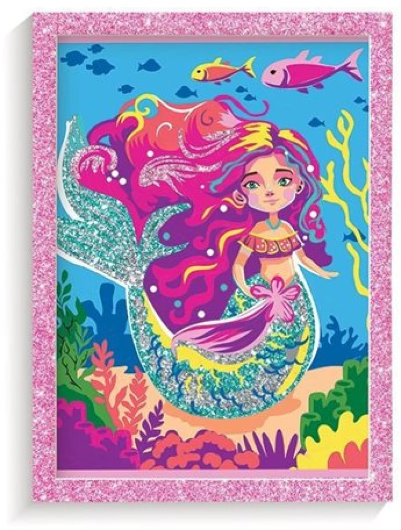 As Company Paint & Frame Ζωγραφίζω Με Αριθμούς Mythical Mermaid | As - 1038-41018