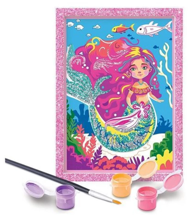 As Company Paint & Frame Ζωγραφίζω Με Αριθμούς Mythical Mermaid | As - 1038-41018