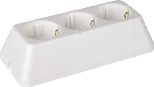 MULTISOCKET TRIPLE 16А WHITE