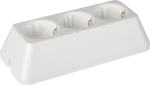MULTISOCKET TRIPLE 16А WHITE