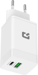 PD 45W GaN Adapter - UNIQ Accessory 3.0A Fast Charger - White