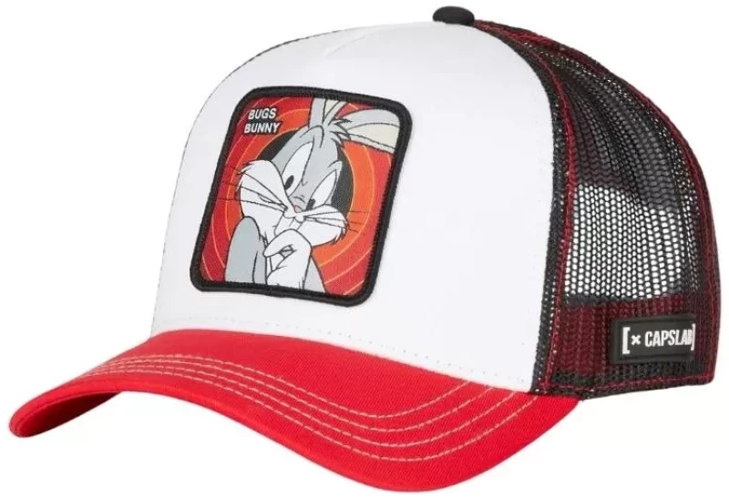 CAPSLAB ΚΑΠΕΛΟ JOCKEY CL/LOO8/1/CT/BUG1 - WHITE