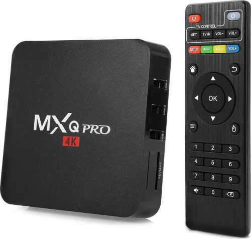 TV Box MXQ Pro 4K UHD με WiFi USB 2.0 16GB RAM και 256GB Αποθηκευτικό Χώρο με Λειτουργικό Android 11.1