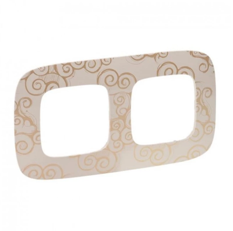 Πλαίσιο 2 Θέσεων Χρυσό Narcis Valena Allure 754352 Legrand 754352 Χρυσό