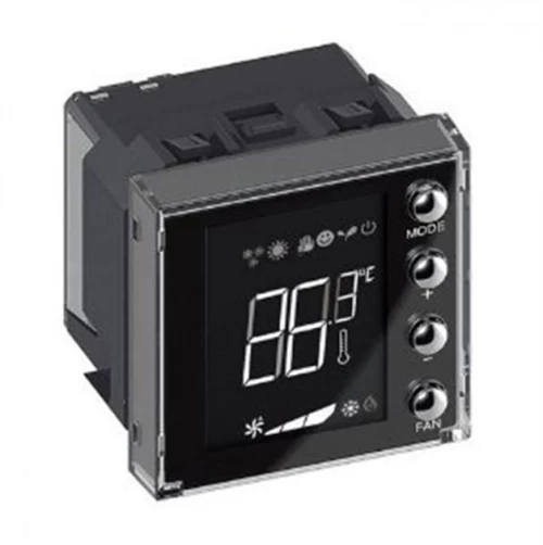 Θερμοστάτης με Οθόνη 2 Στοιχείων SCS Bticino MyHome Up LN4691 Legrand LN4691