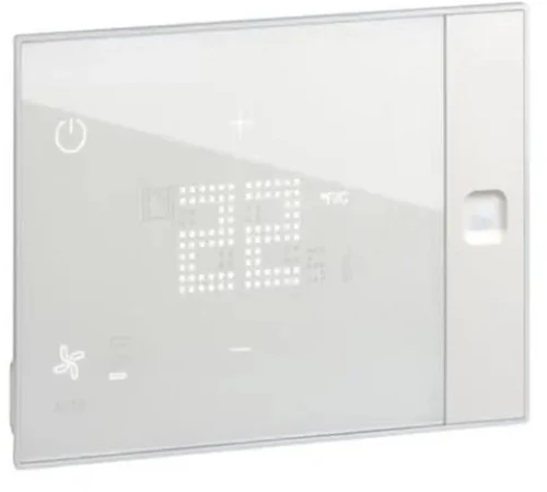 Θερμοστάτης UX One 230V Επιτοιχης Τοποθέτησης Λευκός 465004 Legrand 465004 Λευκό
