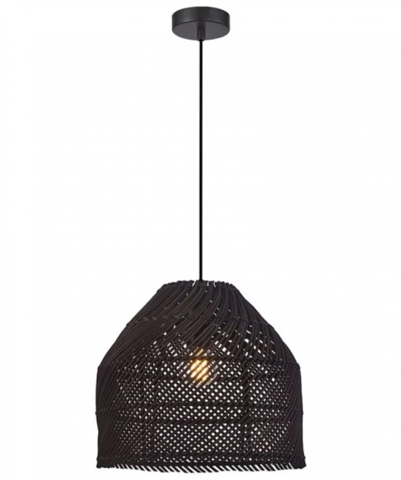 Κρεμαστό Φωτιστικό Οροφής E27 40W IP20 Mallonca Viokef 4304201 Μαύρο