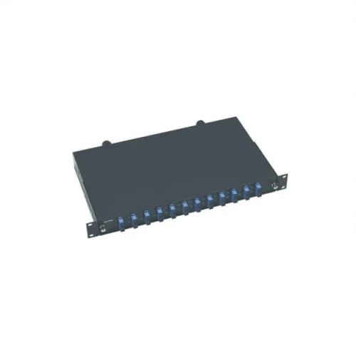 Οπτικό Patch Panel 19" LC 24 Θυρών 1U PLUS Μαύρο 70-79-1210C Central 70-79-1210C Μαύρο