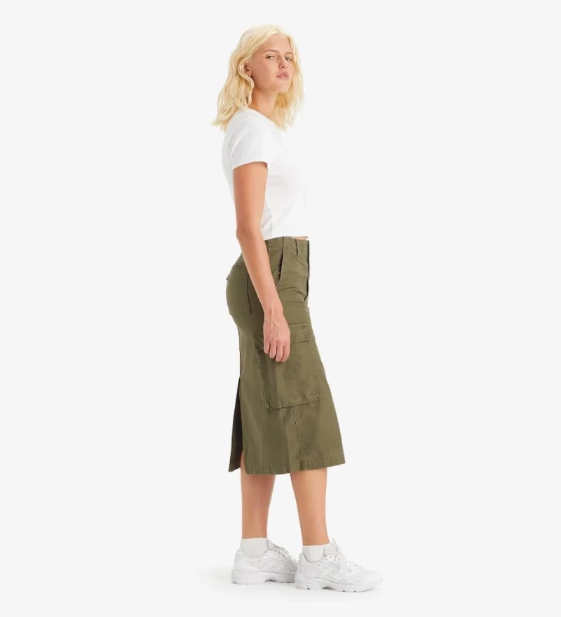 Levi's® Women Cargo Midi Skirt
