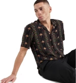 Scotch&Soda Men SS/Shirt Palm_Print