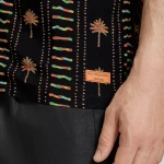 Scotch&Soda Men SS/Shirt Palm_Print