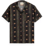 Scotch&Soda Men SS/Shirt Palm_Print