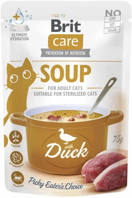 BRIT CARE SOUP DUCK 75GR
