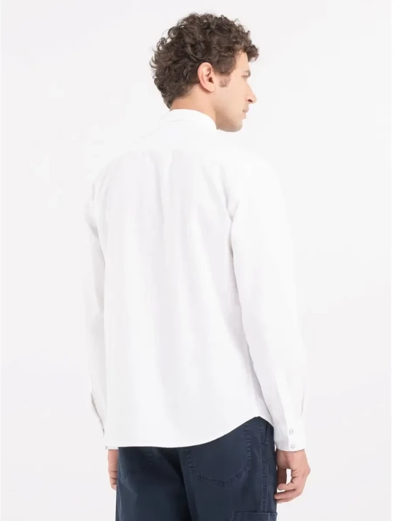 Replay Men Regular Denim_Shirt White