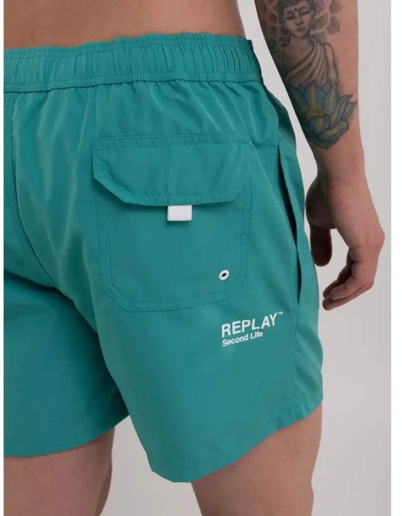 Replay Man Swimming Trunks Green