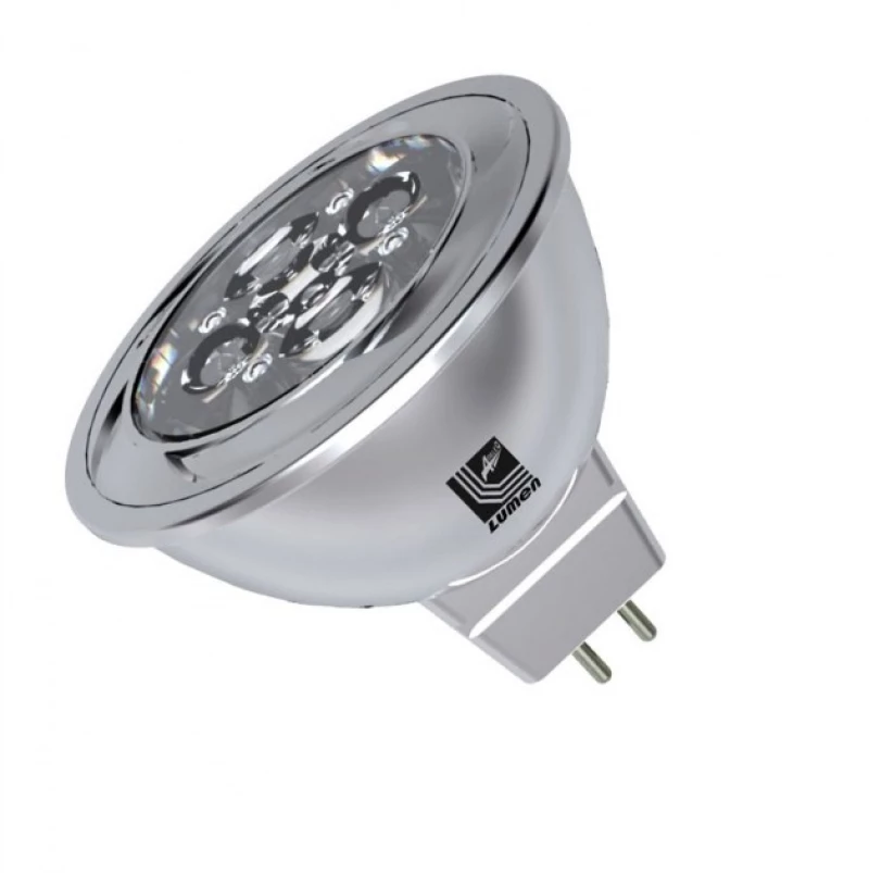 Λάμπα LED ισχύος 5W MR16 πλαστική 12V AC/DC LUMEN 13-16250