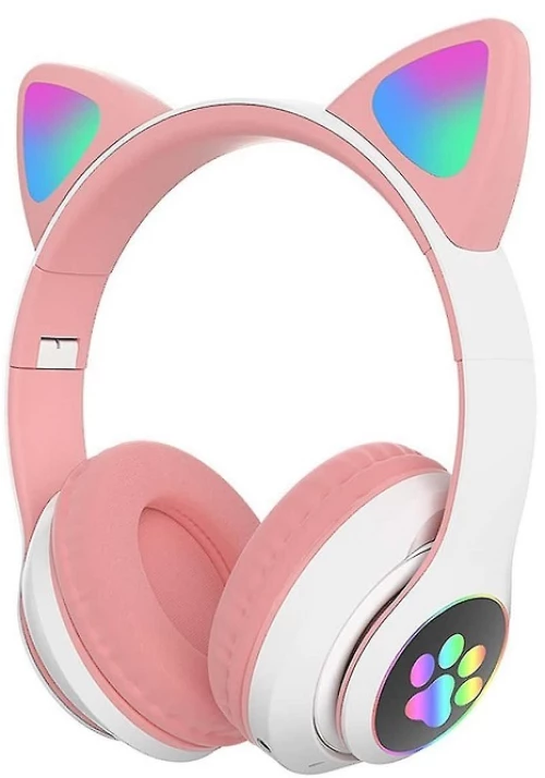 Ασύρματα ακουστικά - Cat Headphones - ST23M - 323230 - White/Pink 323230_pi