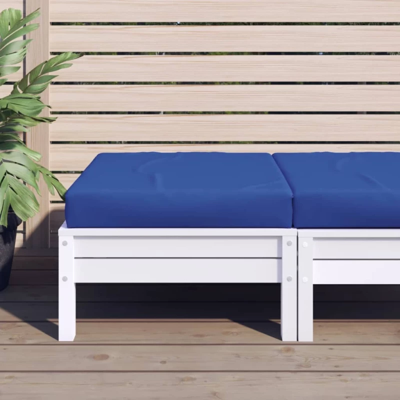 Μαξιλάρια Παλέτας Μπλε 60 x 60 x 8 εκ. από Ύφασμα Oxford Μπλε 361802