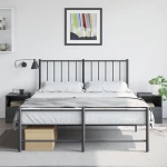 Κομοδίνα 2 τεμ. Ανθρακί 34,5 x 39 x 44 εκ. από Χάλυβα Ανθρακί 841756