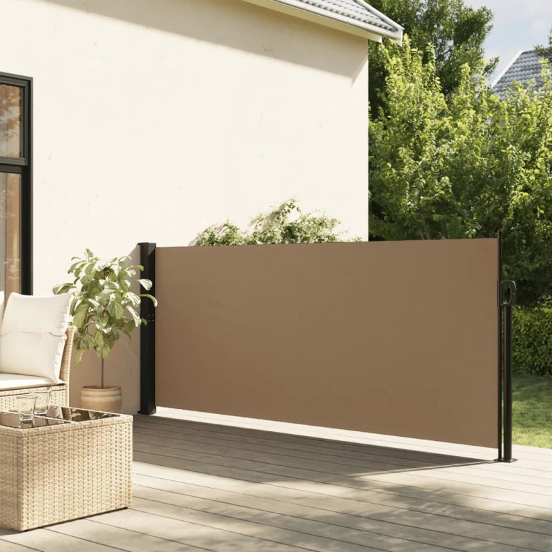 Σκίαστρο Πλαϊνό Συρόμενο Taupe 100 x 300 εκ. μπεζ-γκρι 4004274