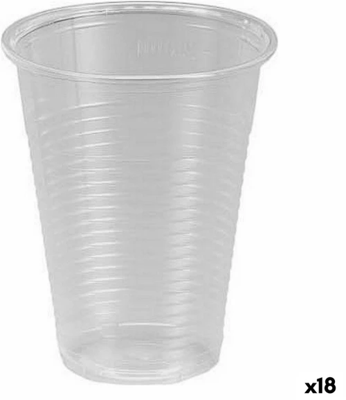 Σετ επαναχρησιμοποιήσιμων ποτήριων Algon Διαφανές 50 Τεμάχια 200 ml (x18) S2233332