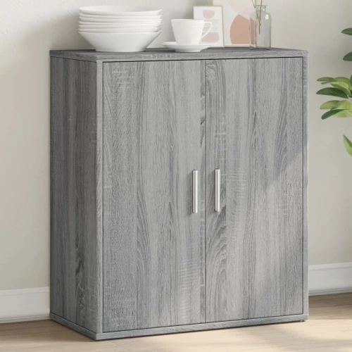 Βοηθητικό Ντουλάπι Γκρι Sonoma 60x31x70 εκ. Επεξεργασμένο Ξύλο Γκρι 840462
