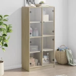 Ντουλάπα με Πόρτες 68x37x142 εκ. Επεξεργασμένο Ξύλο Καφέ 3295859