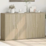 Βοηθητικά Ντουλάπια 2 τεμ. Sonoma Δρυς 60x31x70 εκ. Επεξ. Ξύλο Καφέ 3276541