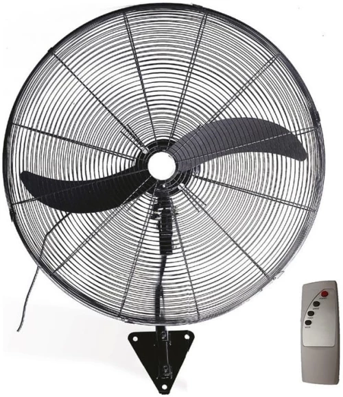 Mistral Plus FA-750W Επαγγελματικός Ανεμιστήρας Τοίχου 250W Διαμέτρου 75cm με Τηλεχειριστήριο