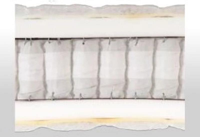 Στρώμα Bs Strom Tulip Pocket Ergolatex Ημίδιπλο 130x190x26cm - Ελληνικής κατασκευής - 100.00.669