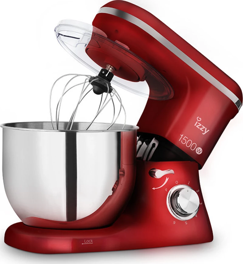 Izzy Spicy Red IZ-1500 Κουζινομηχανή 1500Watt 7Lt -  223636