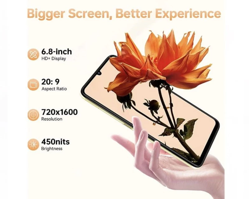 Oukitel C33 (8GB/256GB) Μαύρο